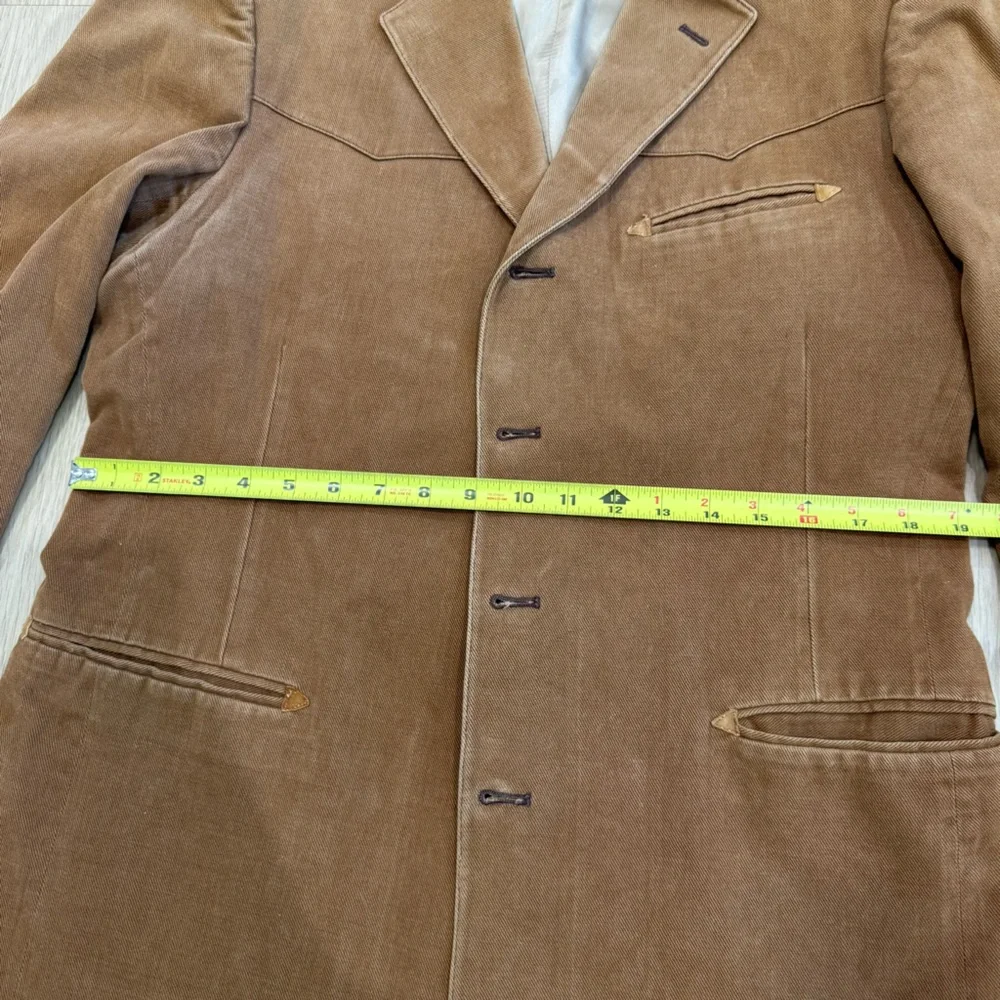 Ralph Lauren Polo Western Tan blazer - Picture 8 of 13
